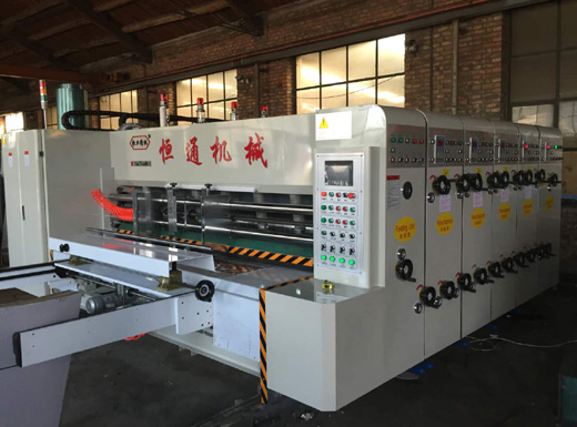 全自动纸板印刷开槽模切机