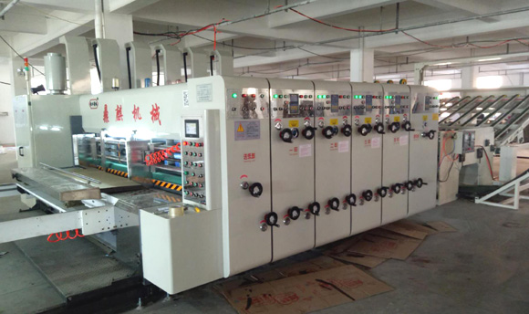 全自动纸板印刷开槽模切机